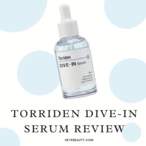 Torriden Dive-In Serum Review