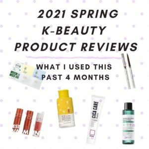 2021 Spring K-Beauty