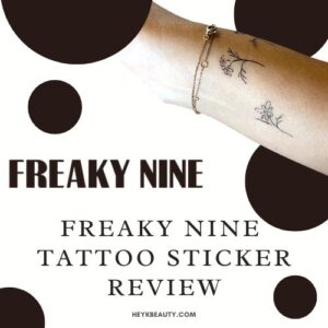 Freaky Nine Tattoo Sticker Review