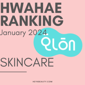 hwahae ranking skincare