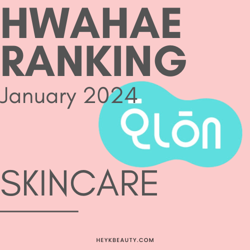Hwahae Ranking Skincare (January 2024) Hey KBeauty!