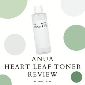 anua heartleaf toner