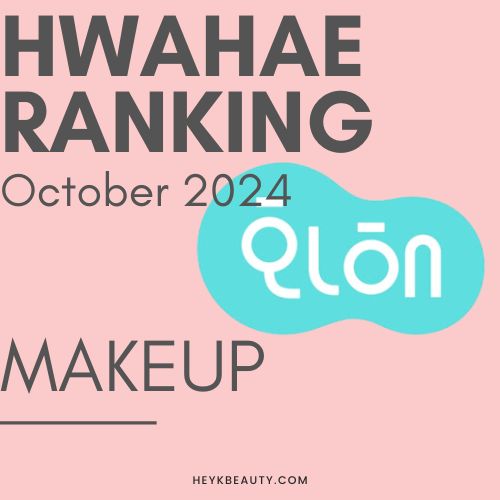 Hwahae Ranking: Makeup (October 2024)