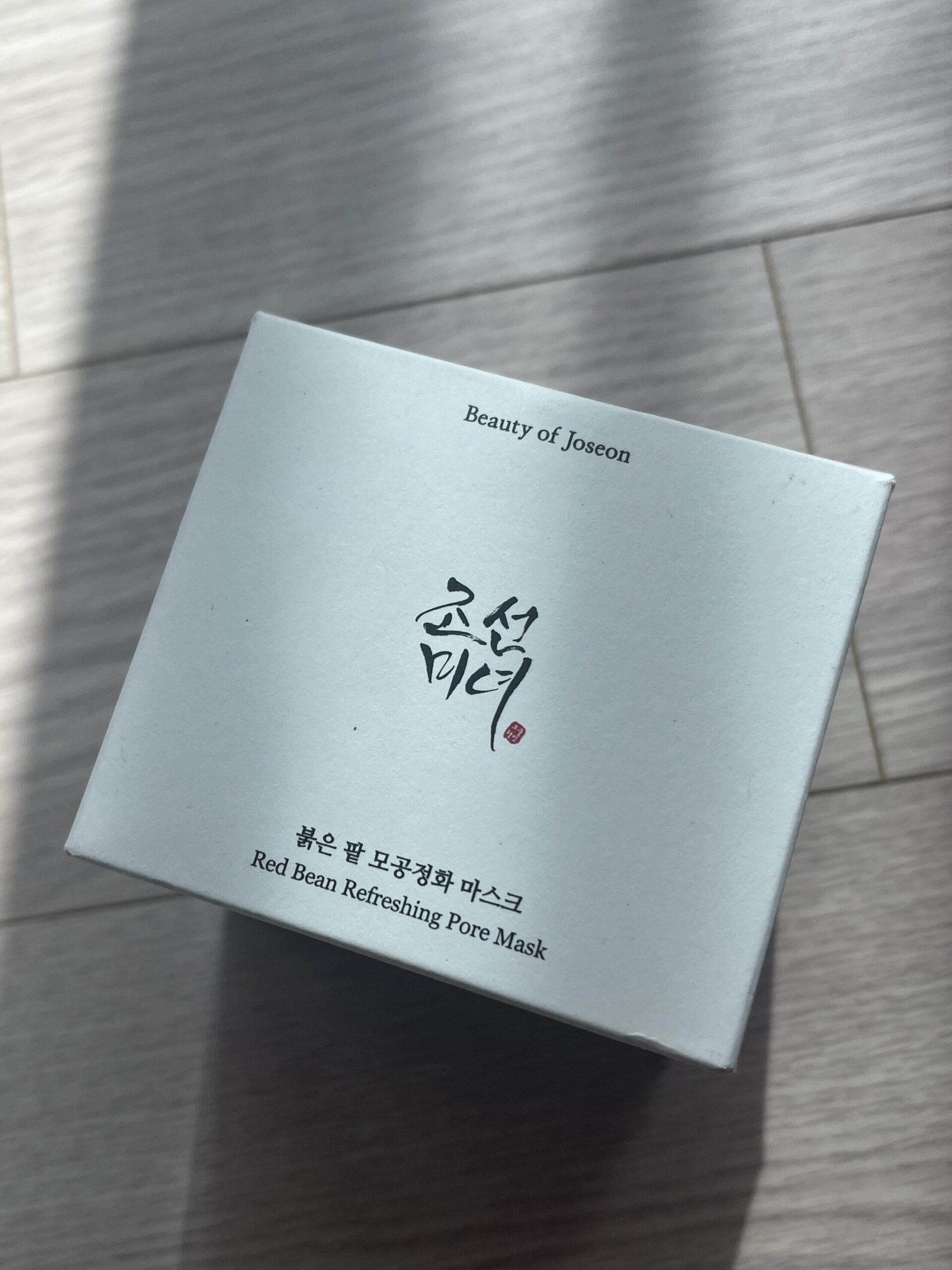 Beauty of Joseon Red Bean Refreshing Pore Mask Honest Review