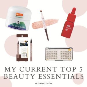 My Current Top 5 Beauty Essentials